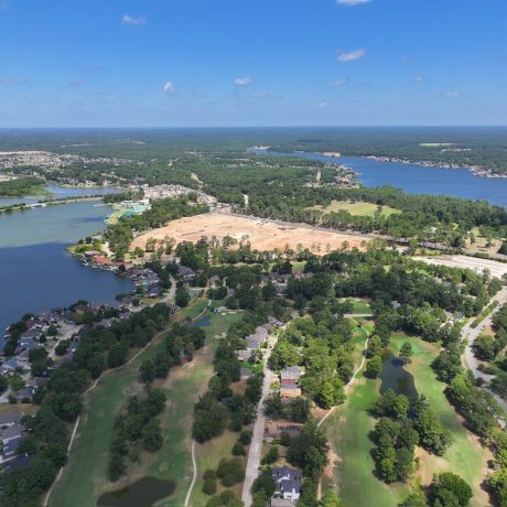 Aerial View of Twisted Parrot RV Resort